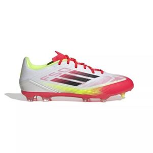 Pánské outdoorové fotbalové kopačky ADIDAS-F50 League M FG/MG cloud white/core black/solar yellow obraz
