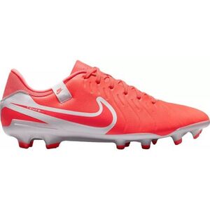 Pánské outdoorové fotbalové kopačky NIKE-Tiempo Legend 10 Academy M FG/MG hot lava/white obraz