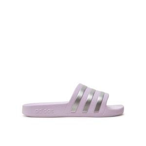Dámské pantofle (plážová obuv) ADIDAS-Adilette Aqua W ice lavender/metallic silver/metallic silver obraz