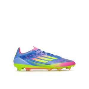 Pánské outdoorové fotbalové kopačky ADIDAS-F50 Pro M FG blue fusion/lucid lemon/lucid pink obraz