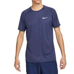Pánské tréninkové tričko s krátkým rukávem NIKE SWIM-ESSENTIAL MIDNIGHT NAVY-MIDNIGHT NAVY obraz