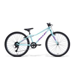 Dívčí horské kolo AMULET-24 Fun, celeste blue/purple obraz