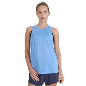 Dámské běžecké tričko bez rukávů 4F-SLEEVELESS FNK-WSS25TFSLF427-33S-BLUE obraz