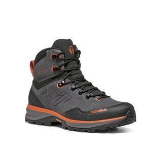 Pánská vysoká turistická celokožená obuv TECNICA-Forge TRK GTX Ms, dark grey/orange obraz