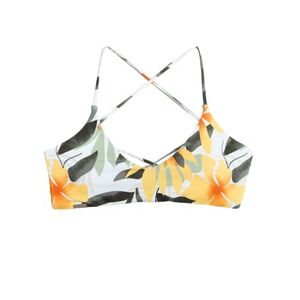 Dámské plavky horní díl FUNDANGO-Moana Bralette Top-522-tropical green obraz