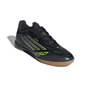 Pánské halové fotbalové kopačky ADIDAS-F50 League M IC core black/iron metallic/lucid lemon obraz