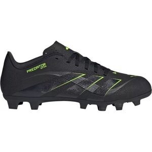 Pánské outdoorové fotbalové kopačky ADIDAS-Predator Club M FG/MG core black/carbon/lucid lemon obraz