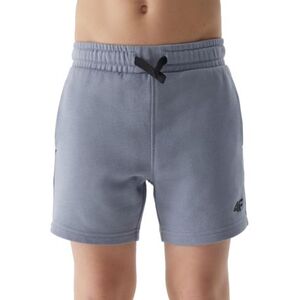 Chlapecké teplákové kraťasy 4F JUNIOR-SHORTS CAS-JWSS24TSHOM272-34S-LIGHT BLUE obraz