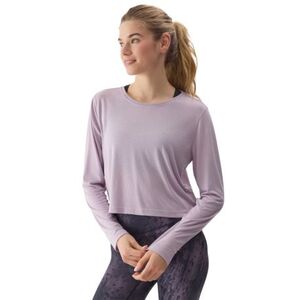 Dámské tréninkové tričko s dlouhým rukávem 4F-LONGSLEEVE-WSS24TLONF250-52S-LIGHT VIOLET obraz
