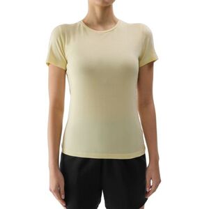 Dámské tričko s krátkým rukávem 4F-TSHIRT-WSS24TTSHF1267-73S-LIGHT LEMON obraz