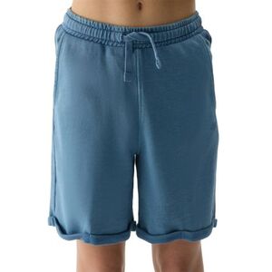 Chlapecké teplákové kraťasy 4F JUNIOR-SHORTS CAS-4FJWSS24TSHOM279-32S-DENIM obraz
