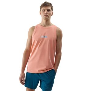 Pánské tílko 4F-TSHIRT-WSS24TTSHM1291-70S-ORANGE obraz