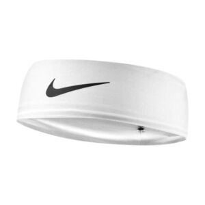 Čelenka NIKE-DRI-FIT FURY CLASSIC HEADBAND WHITE/BLACK/BLACK obraz