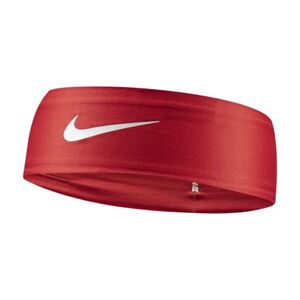 Čelenka NIKE-DRI-FIT FURY CLASSIC HEADBAND UNIVERSITY RED/WHITE/WHITE obraz