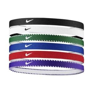 Čelenka NIKE-FLEX CLASSIC HEADBANDS 6PK GAME ROYAL/UNIVERSITY RED/WHITE obraz