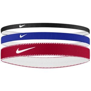 Čelenka NIKE-FLEX CLASSIC MIXED WIDTH HEADBANDS 3PK GAME ROYAL/UNIVERSITY RED/WHITE obraz