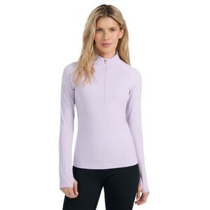 Dámské termo tričko s dlouhým rukávem a s polovičním zipem 4F-BRUSHED UNDERWEAR F096-WAW25UBRUF096-52S-LIGHT VIOLET obraz