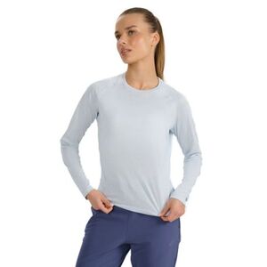 Dámské běžecké tričko s dlouhým rukávem 4F-LONGSLEEVE FNK F415-WAW25TFLOF415-34S-LIGHT BLUE obraz