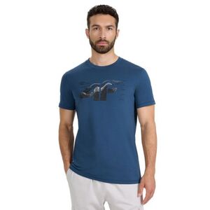 Pánské tričko s krátkým rukávem 4F-TSHIRT M2359-WAW25TTSHM2359-46S-TEAL obraz