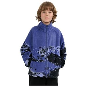 Chlapecká fleecová mikina se zipem 4F JUNIOR-FLEECE M349-4FJWAW25TFLEM349-91A-MULTICOLOUR 1 ALLOVER obraz