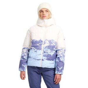 Dámská lyžařská bunda 4F-TECHNICAL JACKET F0808-WAW25TTJAF0808-34A-LIGHT BLUE ALLOVER obraz