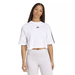 Dámské tričko s krátkým rukávem ADIDAS-W 3S SJ TLR T WHITE/BLACK obraz
