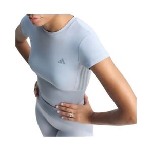 Dámské tréninkové tričko s krátkým rukávem ADIDAS-HYG SHN BABY T HALSIL/GREY obraz