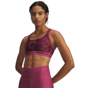Dámská sportovní tréninková podprsenka UNDER ARMOUR-Crossback Mid Print obraz