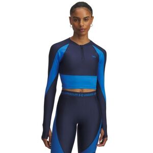 Dámské tréninkové tričko s dlouhým rukávem UNDER ARMOUR-UA HG Rib 1/4 Zip obraz