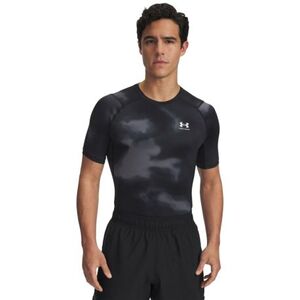 Pánské kompresní tričko s krátkým rukávem UNDER ARMOUR-UA HG Armour Printed SS obraz