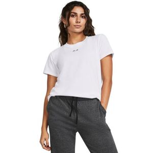 Dámské tričko s krátkým rukávem UNDER ARMOUR-UA Rival Core SS-WHT obraz
