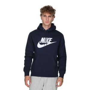 Pánská mikina s kapucí NIKE-M NK CLUB BB PO GFX HOODIE BLUE obraz