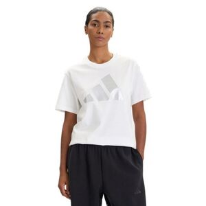 Dámské tričko s krátkým rukávem ADIDAS-W C HOL MET T WHITE obraz