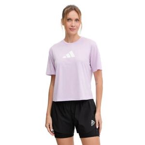 Dámské tréninkové tričko s krátkým rukávem ADIDAS-WE BL TEE POWPLU obraz