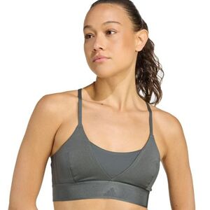 Dámská sportovní tréninková podprsenka ADIDAS-HYG SHN BRALETT LEGIVY/GREY obraz