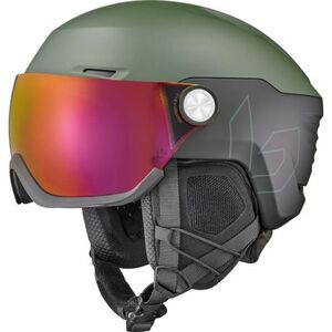 Lyžařská helma se štítem BOLLE-V-Ryft Pure-Sun Forest Matte - Photochromic Red Cat 1 to 3 obraz