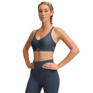 Dámská sportovní tréninková podprsenka UNDER ARMOUR-UA Infinity Low 2.0 Bra-GRY obraz