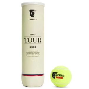 Tenisové míčky 4ks TRETORN-SERIE+ TOUR obraz