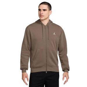 Pánská fleecová mikina na zip NIKE-JORDAN BRK FLC FZ 222 KHAKI obraz