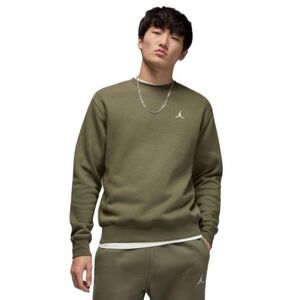 Pánská fleece mikina NIKE-JORDAN BRK FLC CREW 222 KHAKI obraz