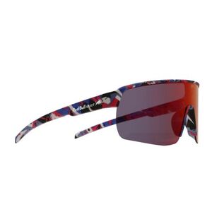 Sluneční brýle RED BULL SPECT-DAKOTA-014, matt blue-burgundy pattern, smoke with red-purple mirror, CAT 3 obraz