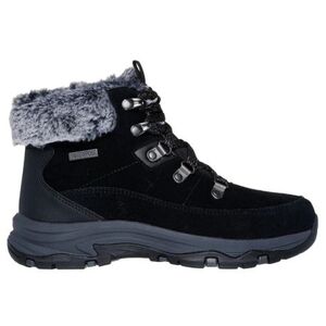 Dámské kotníkové zimní boty SKECHERS-Trego Snow Worries W black/black obraz