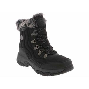 Dámské vysoké zimní boty SKECHERS-Trego Stormie WP W black/black obraz
