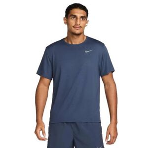 Pánské běžecké tričko s krátkým rukávem NIKE-M NK DF UV MILER SS THUNDER BLUE/REFLECTIVE SILV obraz