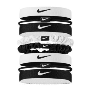 Gumičky do vlasů NIKE-FLEX CLASSIC MIXED HAIR TIES 8PK WHITE/BLACK/BLACK obraz