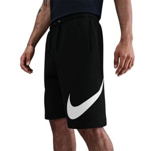Pánské teplákové kraťasy NIKE-M NK CLUB BB SHORT GX BLACK/BLACK/WHITE obraz