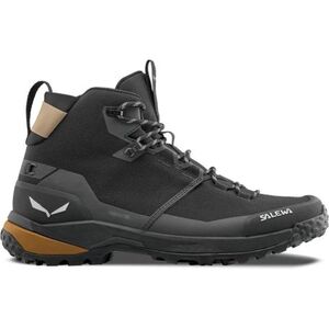 Pánská kotníková turistická obuv SALEWA-Puez 2 Mid PTX M black/brown obraz