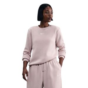 Dámská zateplená mikina NIKE-W NSW PHNX FLC STD CREW SILT RED/SAIL obraz