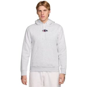 Pánská mikina s kapucí NIKE-U NSW HDY CLUB PO BB OC 2 BIRCH HEATHER obraz