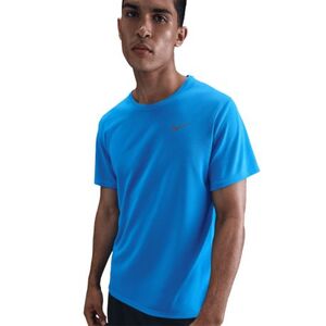 Pánské běžecké tričko s krátkým rukávem NIKE-M NK DF UV MILER SS BLUE HERO/REFLECTIVE SILV obraz